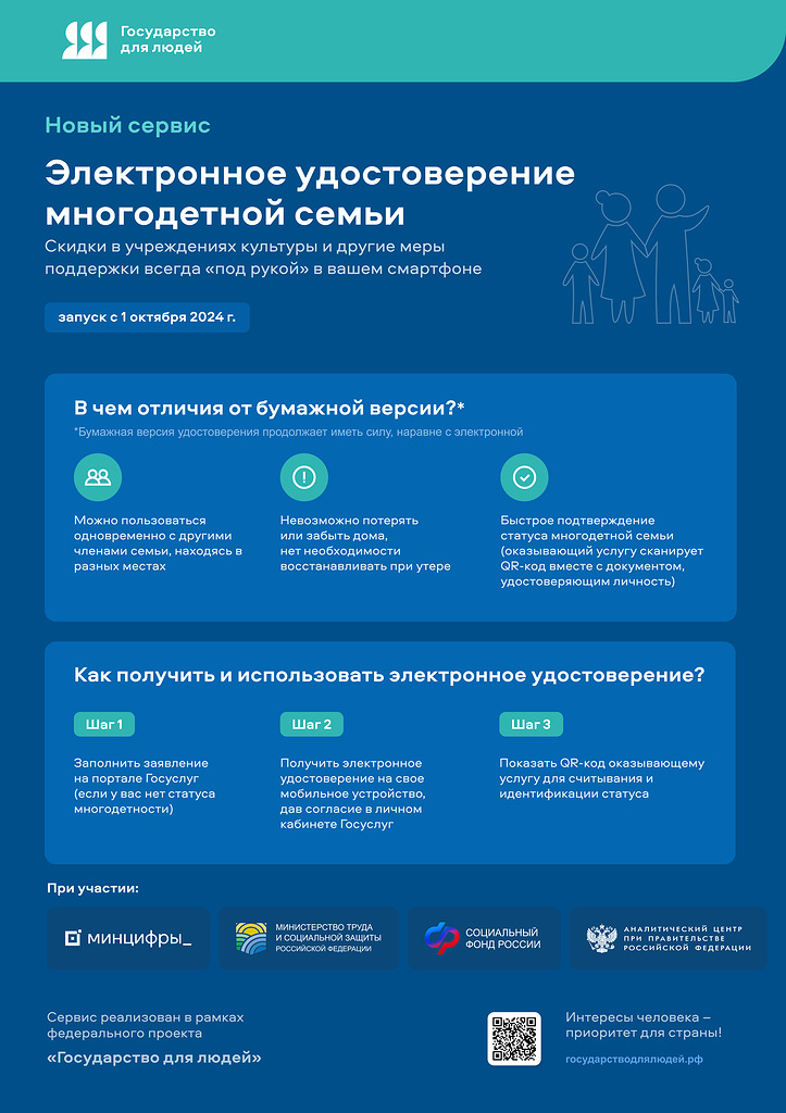 О подтверждении статуса многодетной семьи.